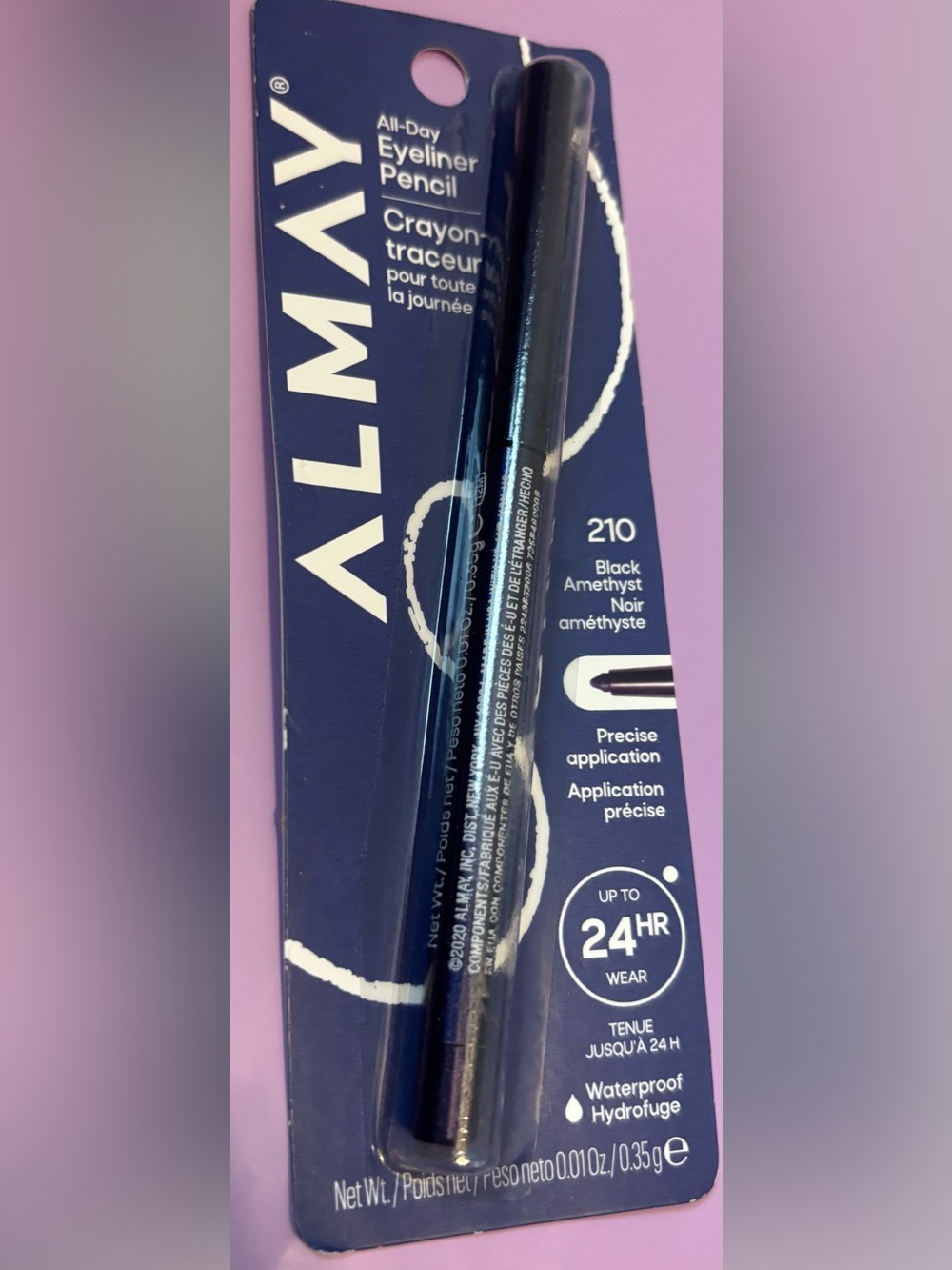 Almay All Day Eyeliner Pencil in Black Amethyst
